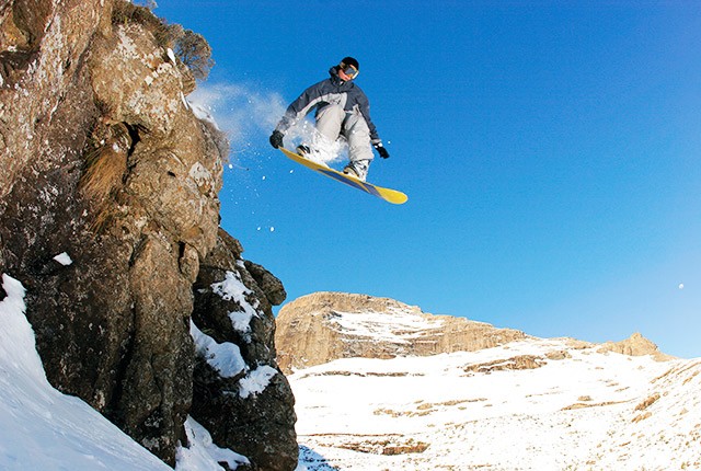 Lesothos South Africa snowboarder.