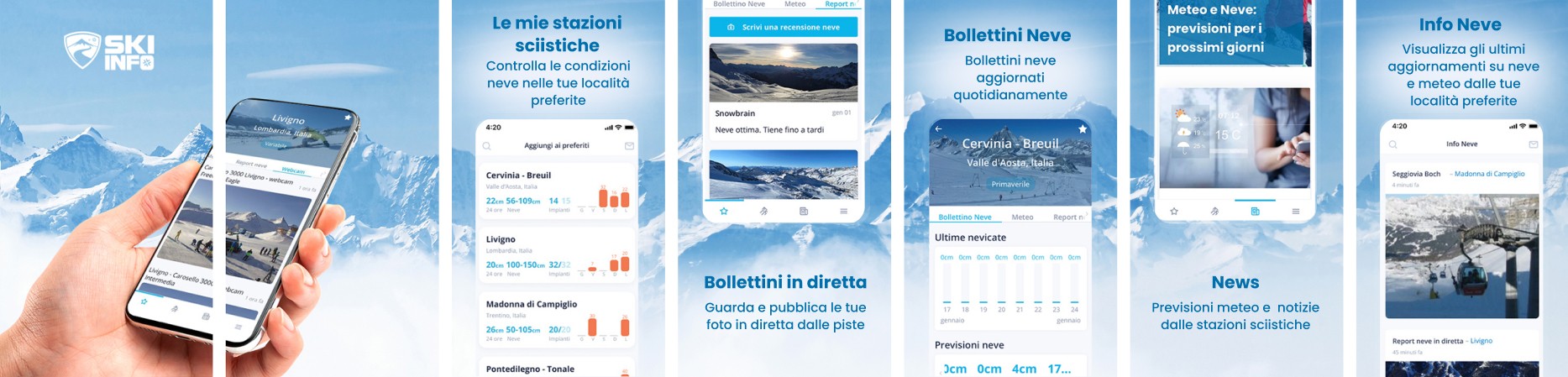 Le miglior app per sciare - Skiinfo Magazine