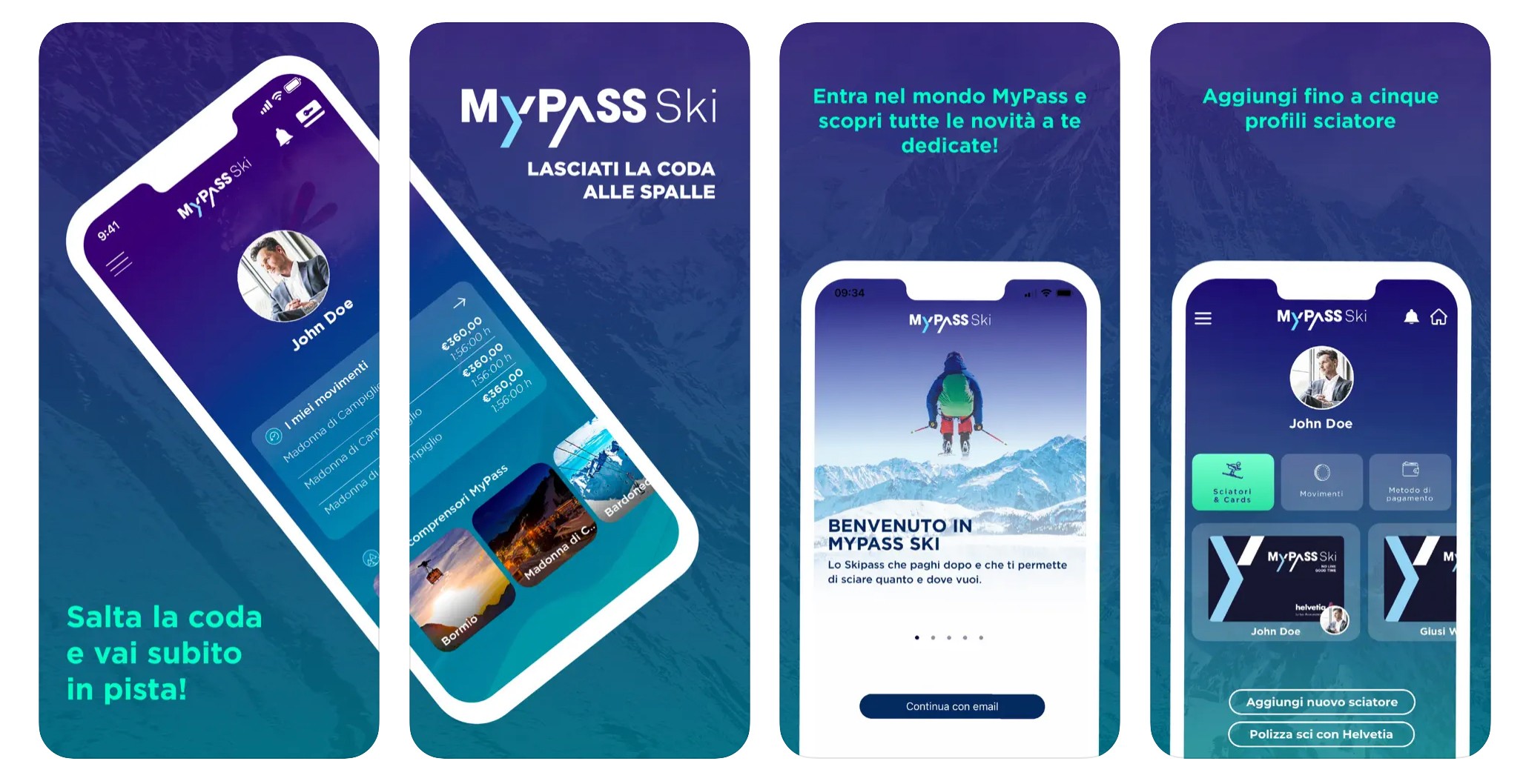 Mypass ski app IT.