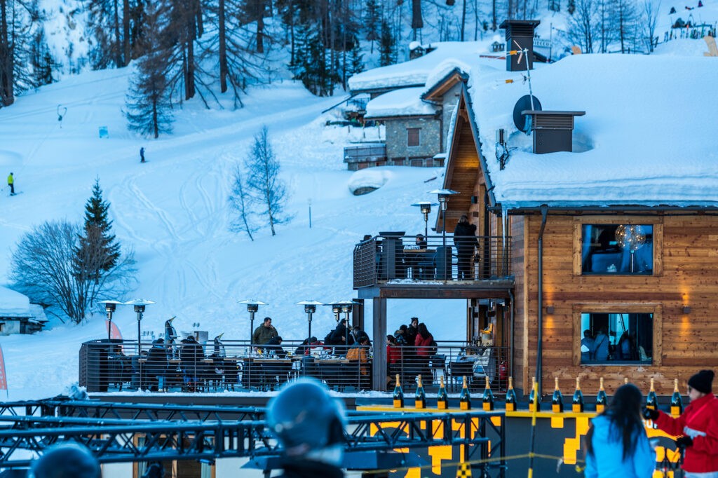 Cena in quota di Valle D'Aosta