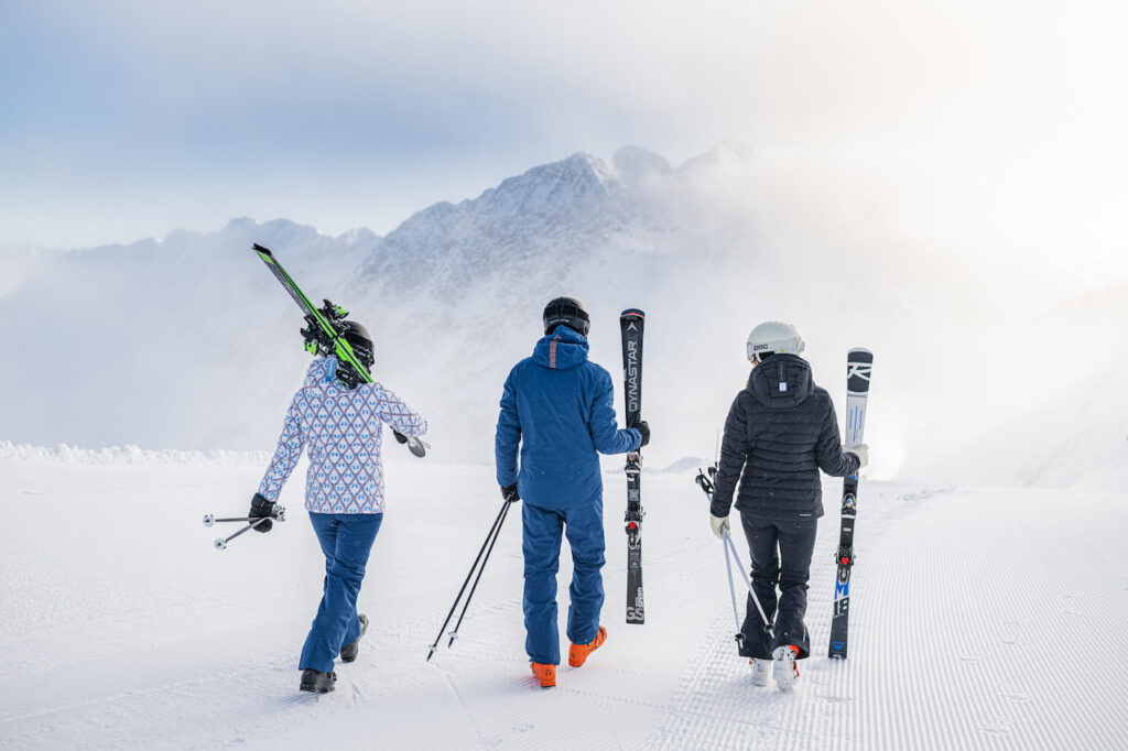 Val Senales: in pista con gli atleti della coppa del mondo